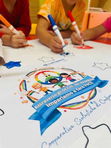 Un cartellone per "fare Pace",iniziativa nelle nostre scuole