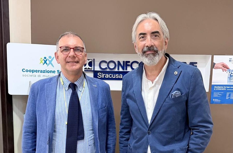 Michele Gianni nuovo presidente di Confcooperative Siracusa,Mauro Martinez vice