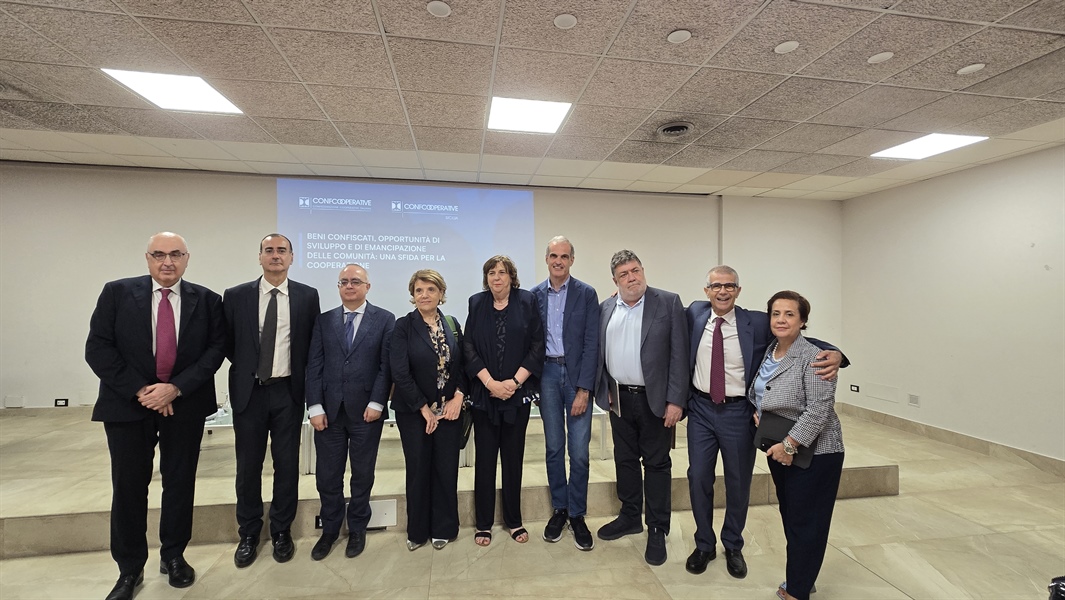 Beni confiscati alla criminalità organizzata: Confcooperative in prima linea per la restituzione alla collettività